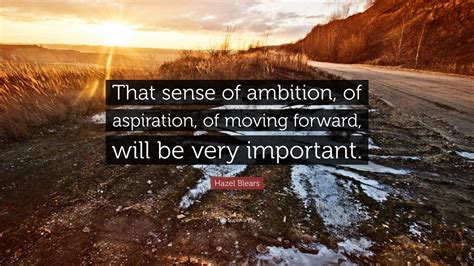 Moving Forward: Aspirations and Endeavors