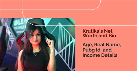 Net Worth and Earnings of Krutika