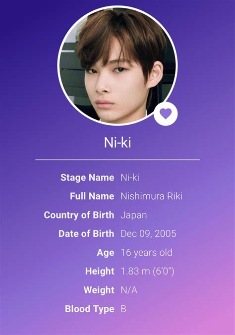 Niki's Physical Appearance: Age, Height, Figure