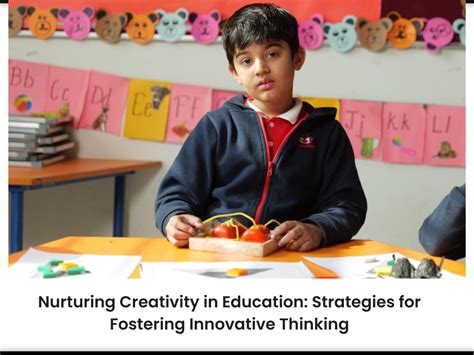 Nurturing originality: Strategies for fostering creative thinking