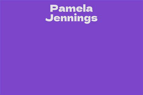 Pamela Jennings: Net Worth and Financial Success