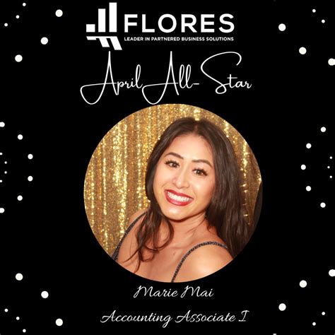 Peeking into April Flores' Financial Success