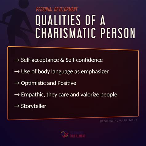 Personal Insights on the Charismatic Individual