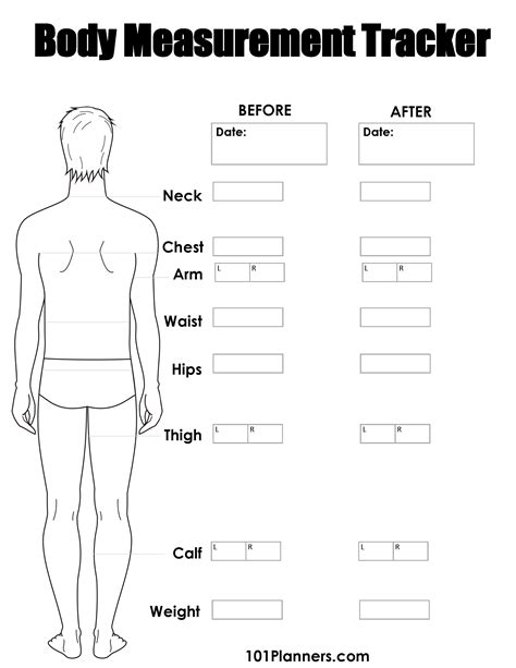 Personal details and measurements