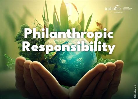 Philanthropic Activities and Commitment to Social Causes