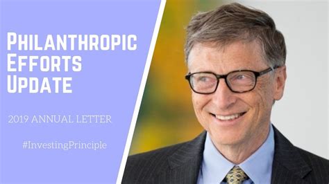 Philanthropic Efforts of Bill Gates