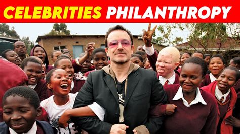 Philanthropy: Using Fame for Good