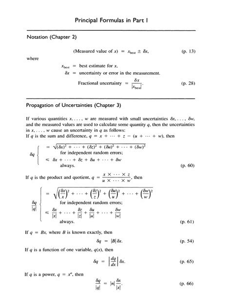 Physical Measurements Analysis