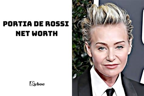 Portia De Rossi's Net Worth and Financial Success