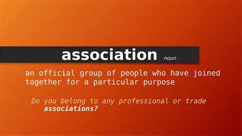 Possible Meanings Based on Personal Associations