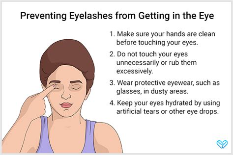 Prevention is Key: Tips to Avoid Eyelashes Getting Stuck in the Eye