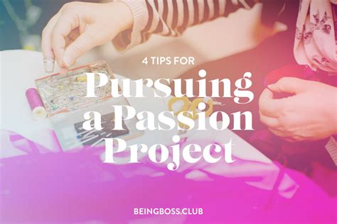 Pursuing a Passion: The Irresistible Appeal of a Creative Career