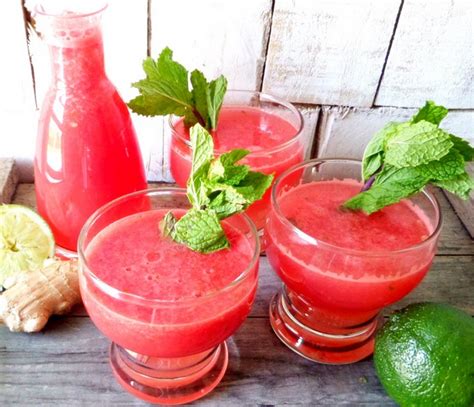 Quenching Thirst with Watermelon Drinks