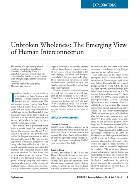 Reasons Behind the Urge for Human Interconnection