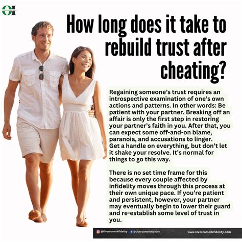 Rebuilding Trust: Healing the Relationship After Uncovering Infidelity