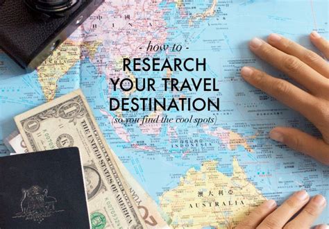 Research and Choose Your Destination