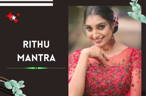 Rithu Manthra: Age, Height, and Figure