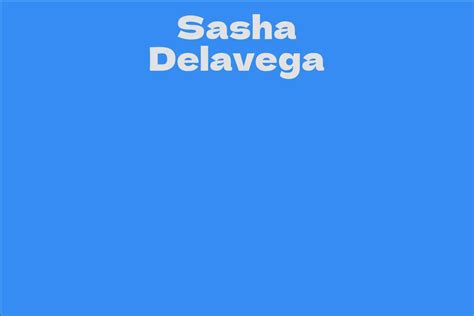 Sasha Delavega's Social Media Presence