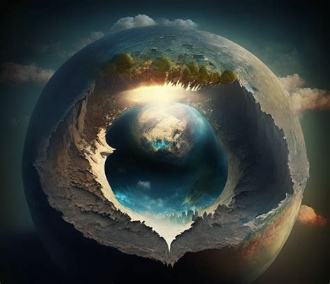 Scientific Explanations Behind the Enigmatic Theory of Earth's Hollowness