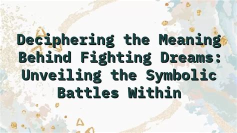 Seeking Deeper Significance: Deciphering the Symbolic Representation of Separation within Dreams