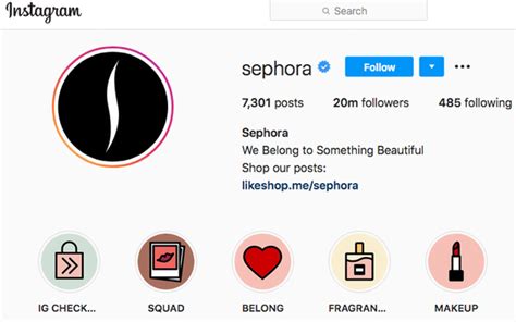 Sephora Amor's Social Media Presence