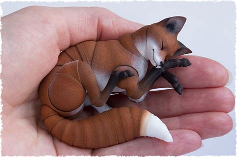 Siberian Fox Figure Details