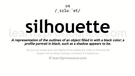 Silhouette Description: