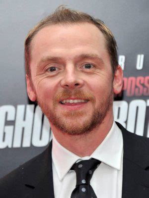 Simon Pegg's Body Measurements and Physique