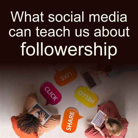 Social Media Presence and Followership