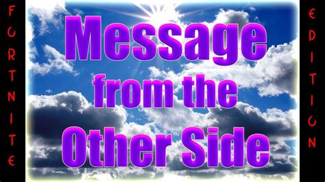 Spiritual Insights: Messages from the Other Side