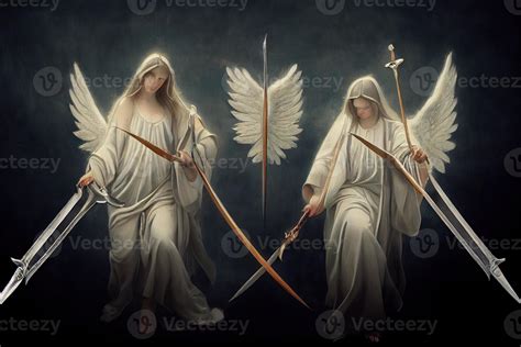 Spiritual and Metaphysical Perspectives: Angel with Sword as a Divine Message