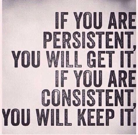 Stay Motivated and Persistent