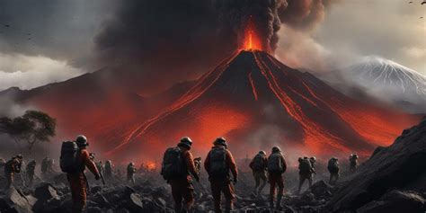 Surviving the Fiery Fury: Evading the Wrath of a Volcano