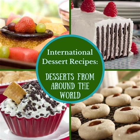 Sweet Treats from Around the World: Exploring International Confections