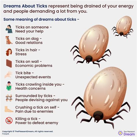 Symbolism and Interpretation of Ticks on a Person in Dreams