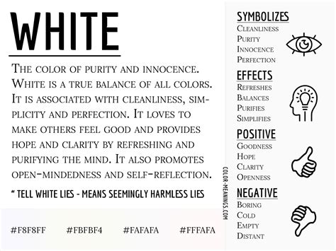 Symbolism of White: A Representation of Purity and Elegance