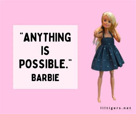 Teen Barbie's Inspirational Quotes and Motivation