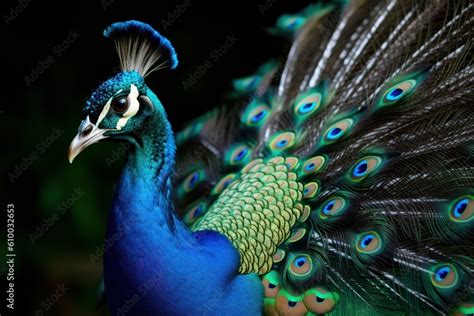 The Blue Peacock: An Exemplar of Elegance and Grandeur