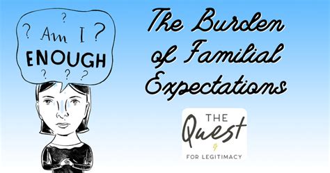 The Burden of Familial Expectations: Finding Liberation from Traditional Constraints