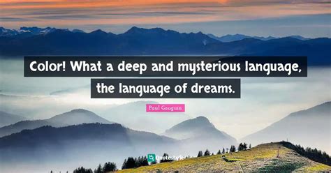 The Complex Language of Dreams