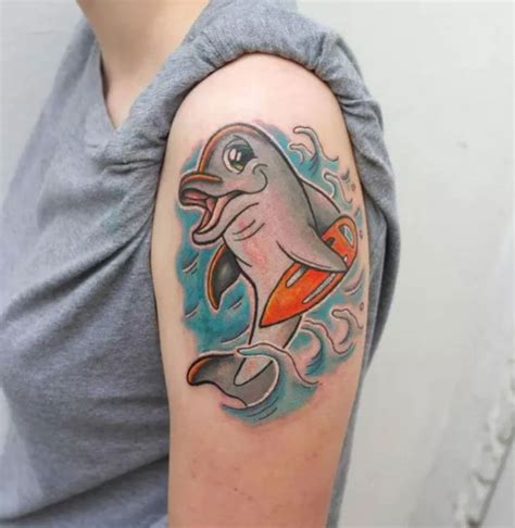 The Deep Meaning Behind Dolphin Tattoos: A Connection to Spirituality and Healing