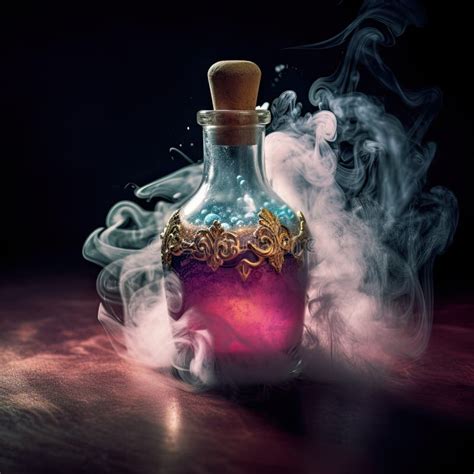 The Enigmatic Realm of the Mysterious Amber Flask