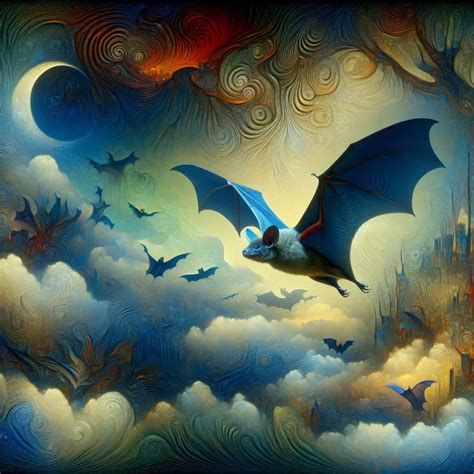 The Enigmatic Symbolism of the Azure Bat in Dreams