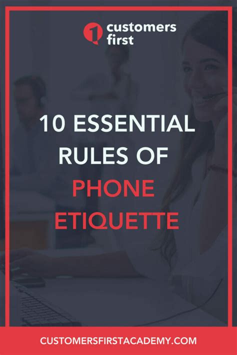 The Etiquette of Phone Conversations: Essential Guidelines for Effective Communication