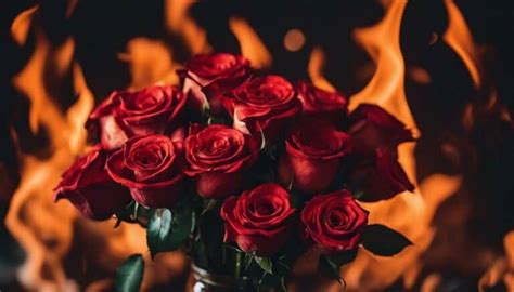 The Fiery Transformation: Exploring the Symbolism of Burning Roses in Dreams