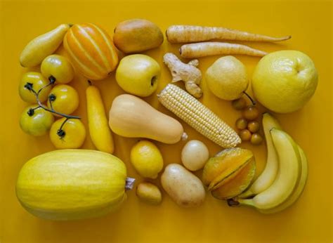 The Health Benefits of Consuming Yellow Fruits and Vegetables