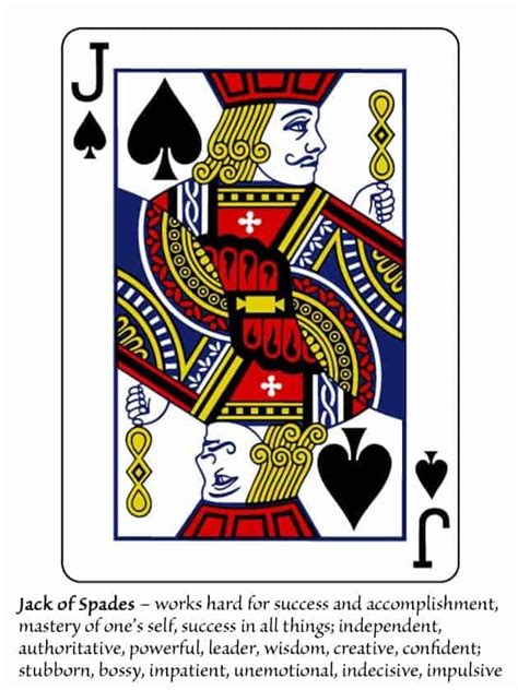 The Jack of Spades: Symbolism and Meanings