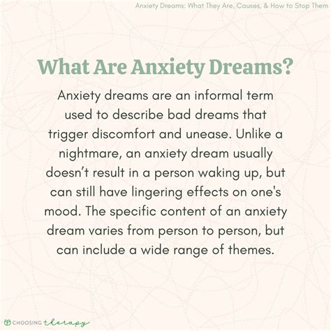 The Link between Dreams of Standing Trial and Anxiety