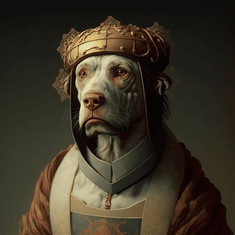 The Majesty of the Regal Canine Companion