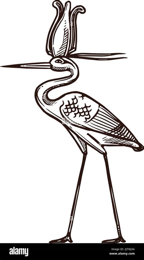 The Mystical Heron: Ancient Symbol of Wisdom and Tranquility